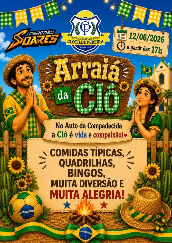 Arraiá da Clô celebra cultura junina com música e tradição em Castanhal