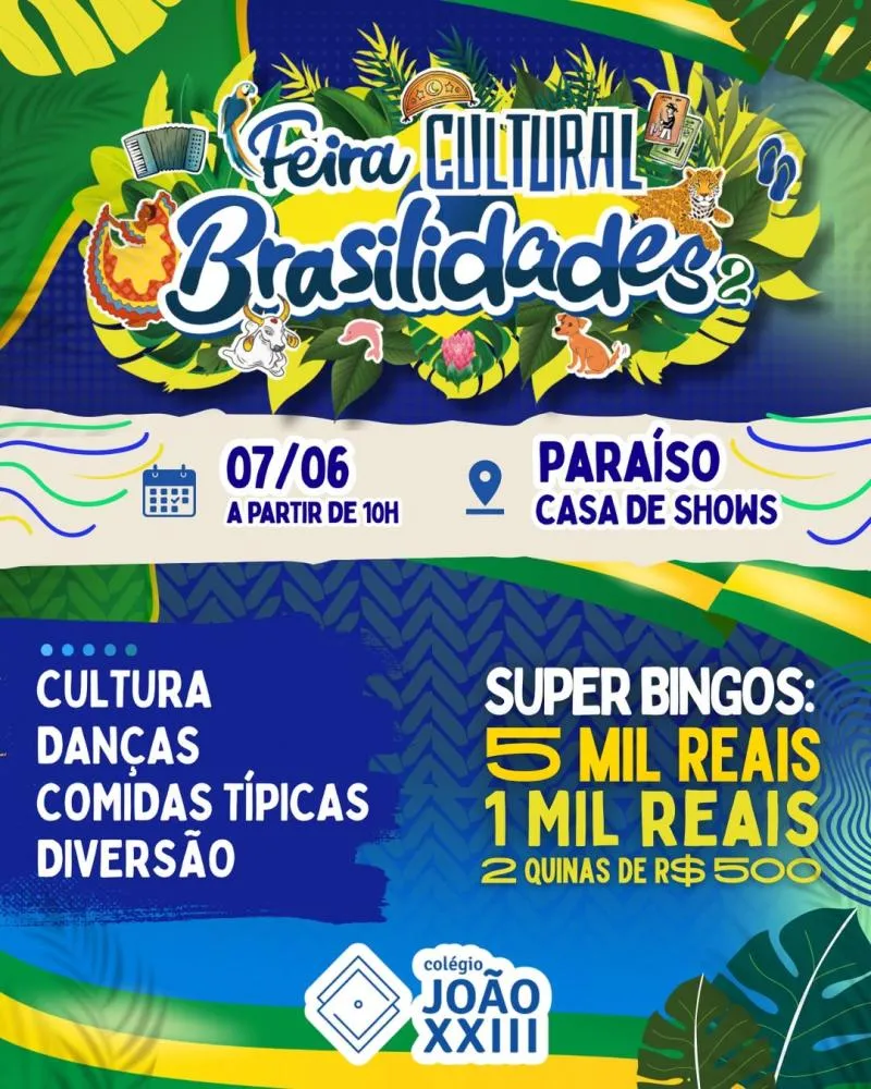 Colégio João XXIII promove dia de cultura, alegria e grandes prêmios