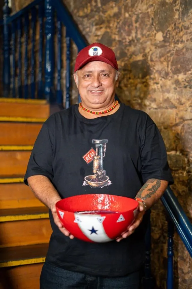 Pikeno leva cultura paraense à Virada Cultural e recebe homenagem da Carabao