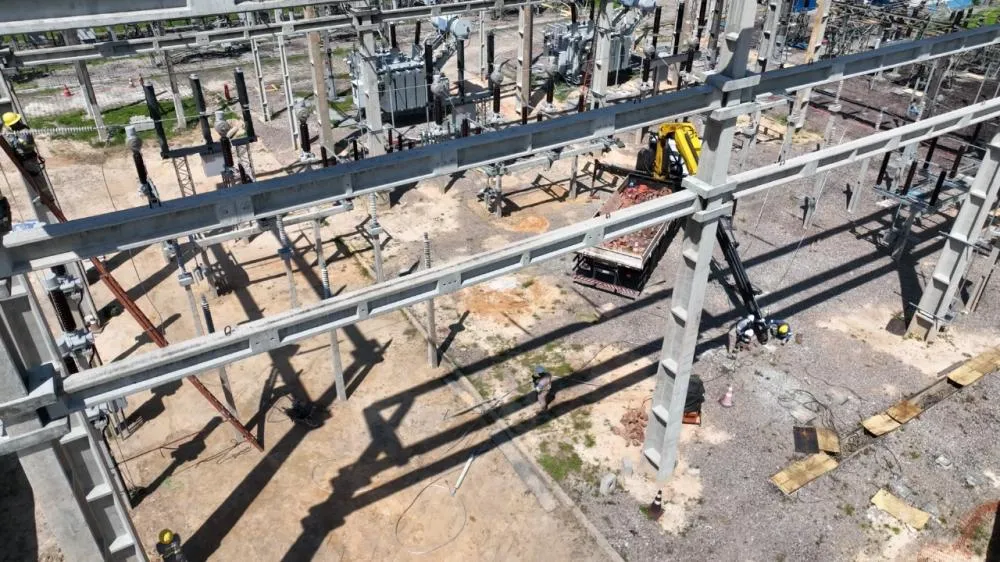 Obras de ampliação da Subestação Castanhal atingem 80% e preparam município para um futuro com mais energia e desenvolvimento