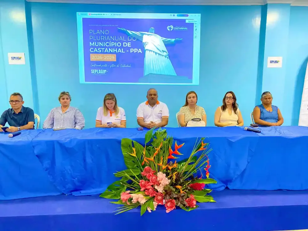 Plano Plurianual 2026–2029: Castanhal fortalece gestão democrática com participação popular
